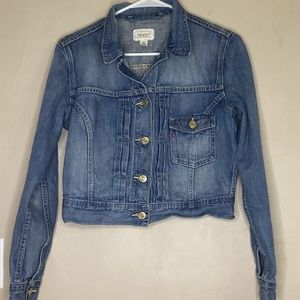 Levis white shop label jacket